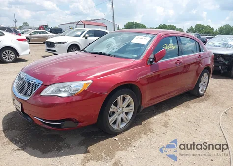 2013 Chrysler 200 Touring from USA, damaged, VIN 1C3CCBBB6DN549374